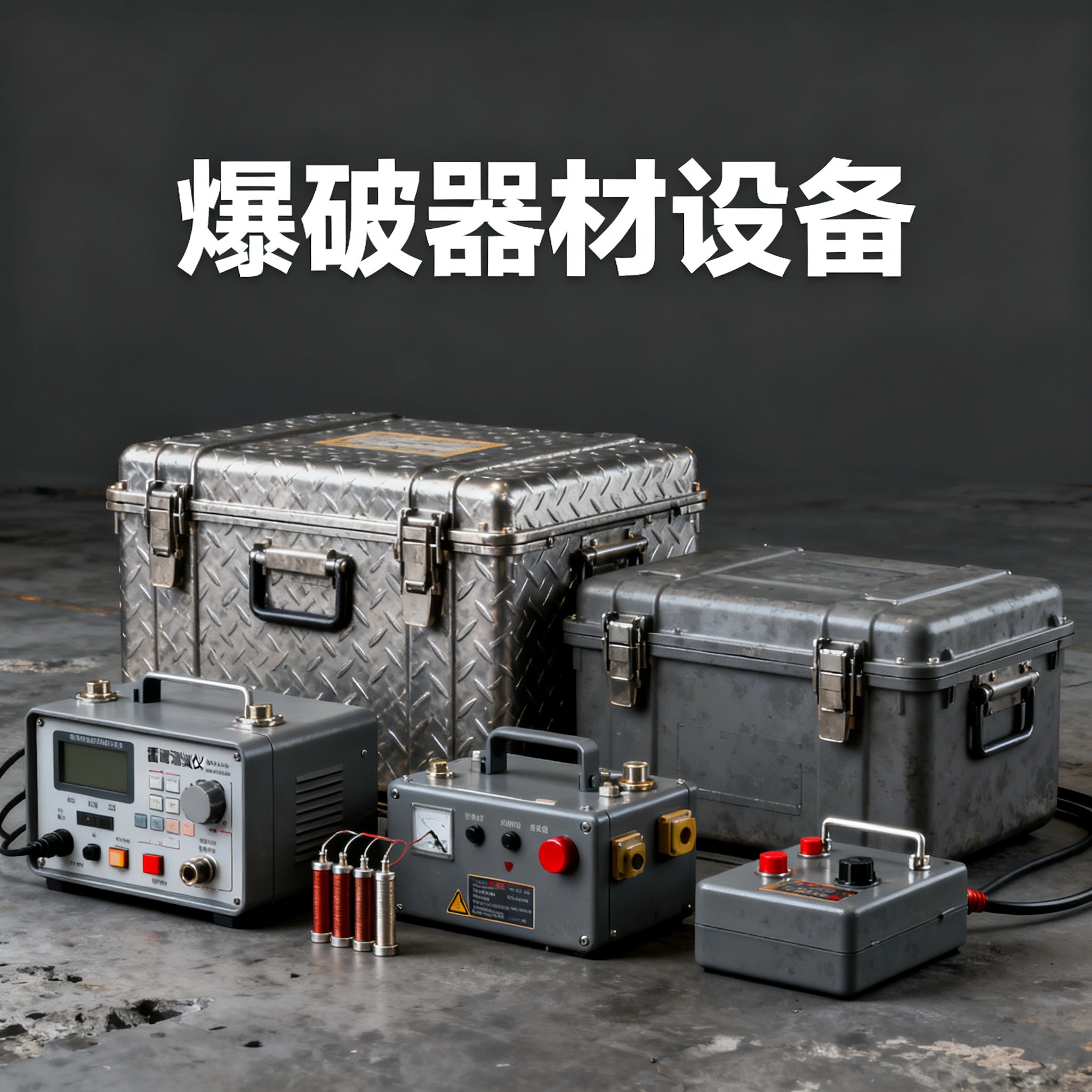 中兴镇爆破工程师的“兵器库”：常用器材一册通
